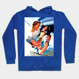 couple in love Hoodie